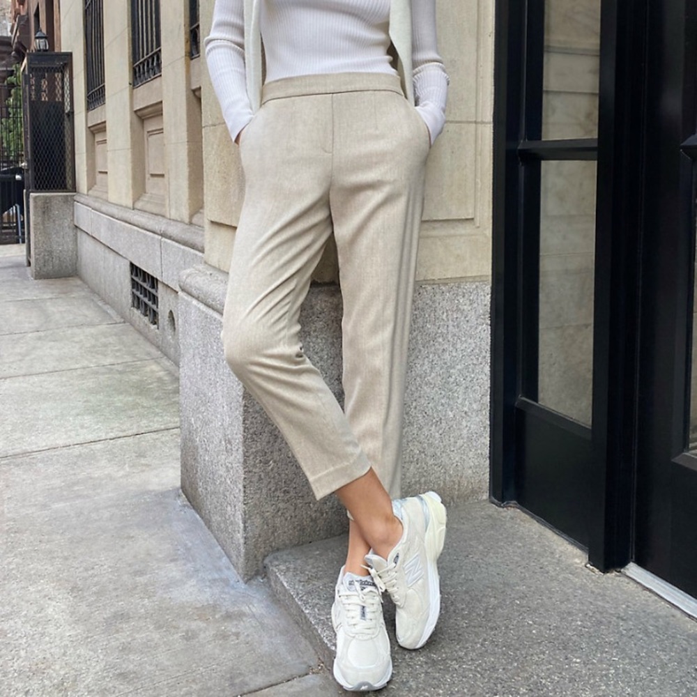Wool Cashmere Blend Babaton Conan Pant